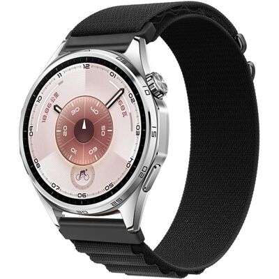 DUX NYLON Vymeniteľný remienok pre Huawei Watch GT 5 / 6 / 7 46mm čierny DUX NYLON Vymeniteľný remienok pre Huawei Watch GT 5 / 6 / 7 46mm čierny
