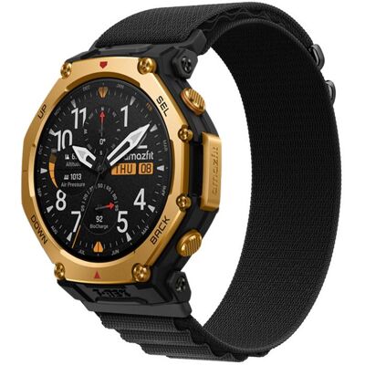 DUX NYLON Vymeniteľný remienok pre Amazfit T-Rex 3 Pro 48mm čierny DUX NYLON Vymeniteľný remienok pre Amazfit T-Rex 3 Pro 48mm čierny