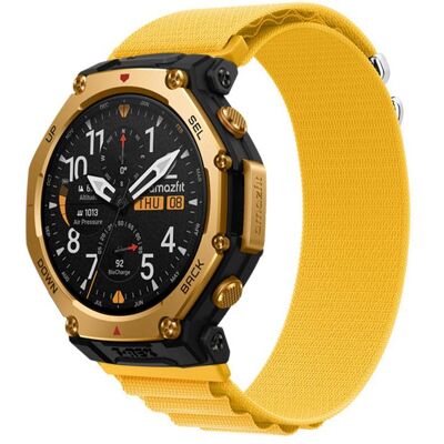 DUX NYLON Vymeniteľný remienok pre Amazfit T-Rex 3 Pro 48mm žltý DUX NYLON Vymeniteľný remienok pre Amazfit T-Rex 3 Pro 48mm žltý