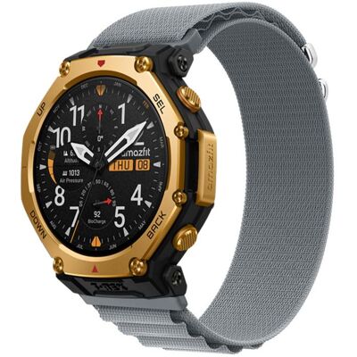 DUX NYLON Vymeniteľný remienok pre Amazfit T-Rex 3 Pro 48mm svetlošedý DUX NYLON Vymeniteľný remienok pre Amazfit T-Rex 3 Pro 48mm svetlošedý