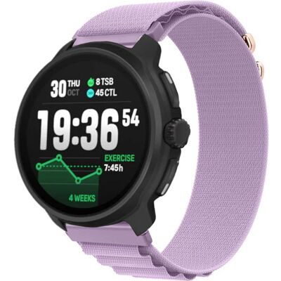 DUX NYLON Vymeniteľný remienok pre Suunto Race 2 fialový DUX NYLON Vymeniteľný remienok pre Suunto Race 2 fialový
