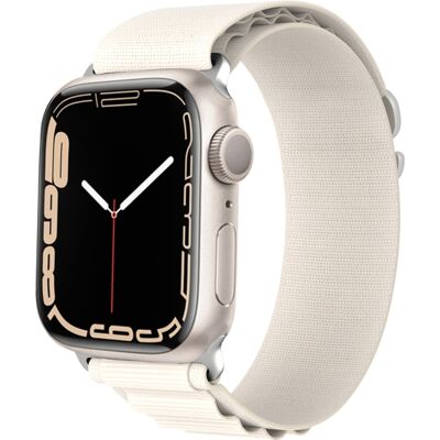 DUX GS Nylonový remienok pre Apple Watch SE / SE 2022 / SE 2023 / SE 2025 (44mm) béžový DUX GS Nylonový remienok pre Apple Watch SE / SE 2022 / SE 2023 / SE 2025 (44mm) béžový