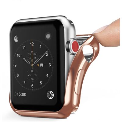 DUX Ochranný obal pre Apple Watch 38mm zlatý DUX Ochranný obal pre Apple Watch 38mm zlatý