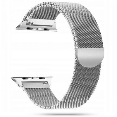 TECH-PROTECT MILANESE Remienok Apple Watch Ultra 1 / 2 / 3 (49mm) / 9 / 8 / 7 (45mm) / 6 / SE / 5 / 4 (44mm) / 3 / 2 / 1 (42mm) strieborný TECH-PROTECT MILANESE Remienok Apple Watch Ultra 1 / 2 / 3 (49mm) / 9 / 8 / 7 (45mm) / 6 / SE / 5 / 4 (44mm) / 3 / 2 / 1 (42mm) strieborný