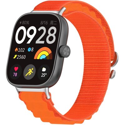 DUX NYLON Vymeniteľný remienok pre Xiaomi Redmi Watch 5 oranžový DUX NYLON Vymeniteľný remienok pre Xiaomi Redmi Watch 5 oranžový