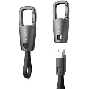 TECH-PROTECT ULTRABOOST DNA KEYCHAIN Kábel v kľúčenke 60W IRON GREY TECH-PROTECT ULTRABOOST DNA KEYCHAIN Kábel v kľúčenke 60W IRON GREY