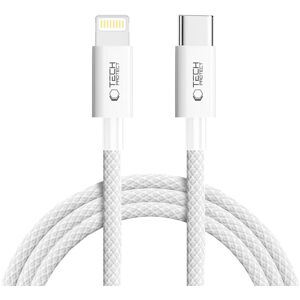 TECH-PROTECT ULTRABOOST LITE Kábel USB Typ-C / Lightning 27W 200cm COOL GREY TECH-PROTECT ULTRABOOST LITE Kábel USB Typ-C / Lightning 27W 200cm COOL GREY
