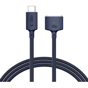 TECH-PROTECT MMC01 ULTRABOOST 140W Magnetický kábel pre MacBook – USB-C / MagSafe 3, 200 cm MIDNIGHT BLUE TECH-PROTECT MMC01 ULTRABOOST 140W Magnetický kábel pre MacBook – USB-C / MagSafe 3, 200 cm MIDNIGHT BLUE