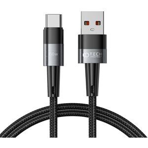 TECH-PROTECT ULTRABOOST 100cm Kábel USB / USB Typ-C 66W čierny TECH-PROTECT ULTRABOOST 100cm Kábel USB / USB Typ-C 66W čierny