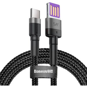 BASEUS CAFULE 40W dátový kábel USB Typ-C čierny BASEUS CAFULE 40W dátový kábel USB Typ-C čierny