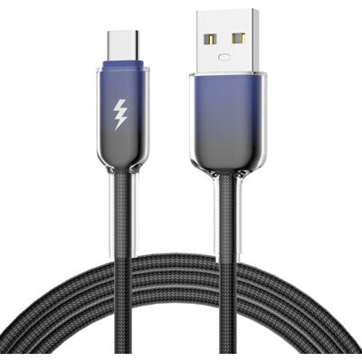 ENKAY GRADIENT 60W Kábel USB / USB Typ-C 1m čierny ENKAY GRADIENT 60W Kábel USB / USB Typ-C 1m čierny