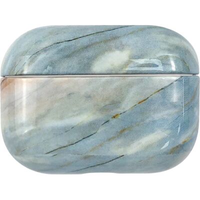 PROTEMIO MARBLE Puzdro pre slúchadlá Apple AirPods Pro BLUE PROTEMIO MARBLE Puzdro pre slúchadlá Apple AirPods Pro BLUE