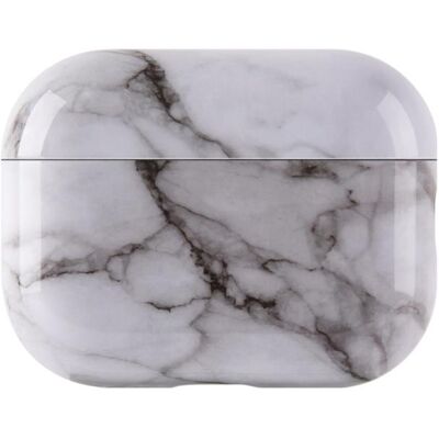 PROTEMIO MARBLE Puzdro pre slúchadlá Apple AirPods Pro 3 WHITE PROTEMIO MARBLE Puzdro pre slúchadlá Apple AirPods Pro 3 WHITE