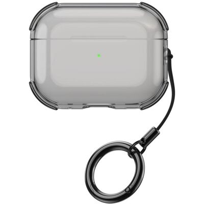 PROTEMIO GLASSY Puzdro pre slúchadlá Apple AirPods Pro 3 čierne PROTEMIO GLASSY Puzdro pre slúchadlá Apple AirPods Pro 3 čierne