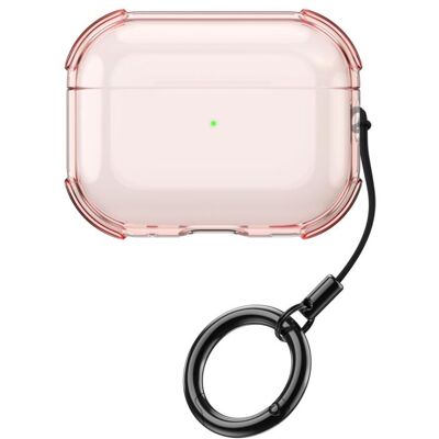 PROTEMIO GLASSY Puzdro pre slúchadlá Apple AirPods Pro 3 ružové PROTEMIO GLASSY Puzdro pre slúchadlá Apple AirPods Pro 3 ružové