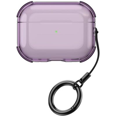 PROTEMIO GLASSY Puzdro pre slúchadlá Apple AirPods Pro 3 fialové PROTEMIO GLASSY Puzdro pre slúchadlá Apple AirPods Pro 3 fialové