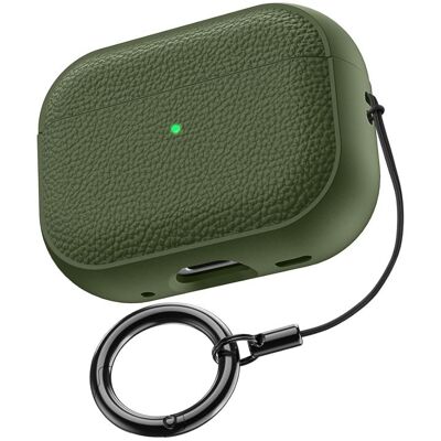 PROTEMIO LYCHEE TPU Puzdro na slúchadlá Apple AirPods Pro 3 ARMY GREEN PROTEMIO LYCHEE TPU Puzdro na slúchadlá Apple AirPods Pro 3 ARMY GREEN