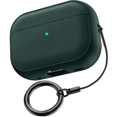 PROTEMIO LYCHEE TPU Puzdro na slúchadlá Apple AirPods Pro 3 tmavozelené PROTEMIO LYCHEE TPU Puzdro na slúchadlá Apple AirPods Pro 3 tmavozelené