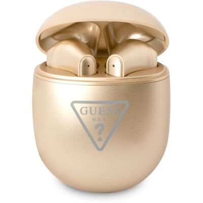 GUESS TWS TRIANGLE Bezdrôtové slúchadlá zlaté GUESS TWS TRIANGLE Bezdrôtové slúchadlá zlaté