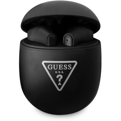 GUESS TWS TRIANGLE Bezdrôtové slúchadlá čierne GUESS TWS TRIANGLE Bezdrôtové slúchadlá čierne