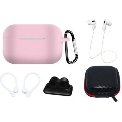PROTEMIO Sada pre Apple AirPods Pro 2 / AirPods Pro ružová PROTEMIO Sada pre Apple AirPods Pro 2 / AirPods Pro ružová