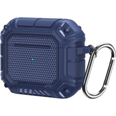 PROTEMIO RUGGED Odolné puzdro pre Apple AirPods 3 modré PROTEMIO RUGGED Odolné puzdro pre Apple AirPods 3 modré