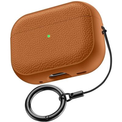 PROTEMIO LYCHEE TPU Puzdro na slúchadlá Apple AirPods Pro 3 oranžové PROTEMIO LYCHEE TPU Puzdro na slúchadlá Apple AirPods Pro 3 oranžové