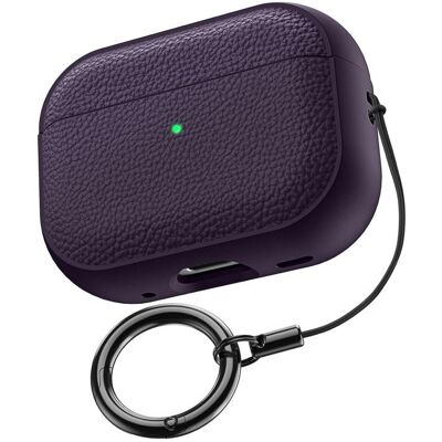 PROTEMIO LYCHEE TPU Puzdro na slúchadlá Apple AirPods Pro 3 tmavofialové PROTEMIO LYCHEE TPU Puzdro na slúchadlá Apple AirPods Pro 3 tmavofialové