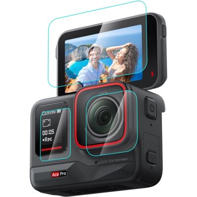 PULUZ 3in1 Set ochranných skiel pre Insta360 Ace Pro PULUZ 3in1 Set ochranných skiel pre Insta360 Ace Pro