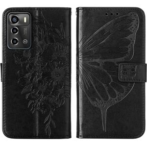 PROTEMIO ART BUTTERFLY Peňaženkový kryt ZTE Blade A72 (nevhodné pre verziu A7040) čierny PROTEMIO ART BUTTERFLY Peňaženkový kryt ZTE Blade A72 (nevhodné pre verziu A7040) čierny