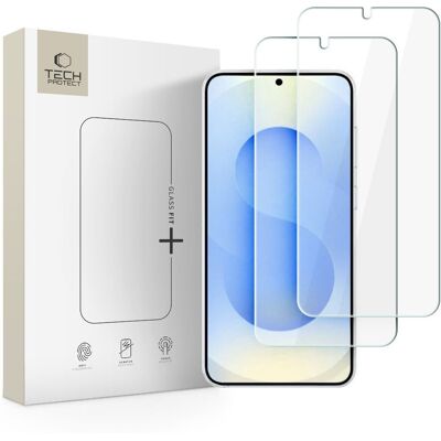 TECH-PROTECT GLASS FIT+ 2-PACK Ochranné sklo Samsung Galaxy S26+ 5G CLEAR TECH-PROTECT GLASS FIT+ 2-PACK Ochranné sklo Samsung Galaxy S26+ 5G CLEAR