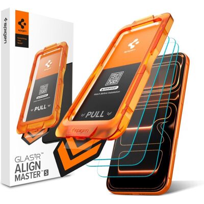 SPIGEN ALM GLAS.TR SLIM 3-PACK Ochranné sklá pre Apple iPhone 17 Pro Max SPIGEN ALM GLAS.TR SLIM 3-PACK Ochranné sklá pre Apple iPhone 17 Pro Max