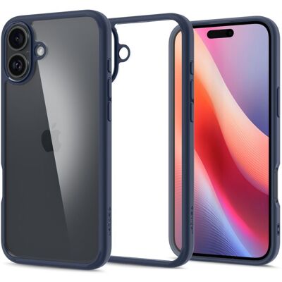 SPIGEN ULTRA HYBRID Apple iPhone 16 NAVY BLUE SPIGEN ULTRA HYBRID Apple iPhone 16 NAVY BLUE