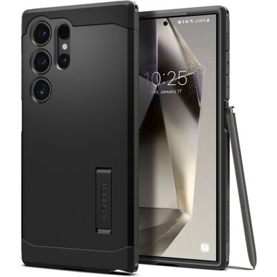SPIGEN TOUGH ARMOR Ochranný kryt pre Samsung Galaxy S24 Ultra 5G čierny SPIGEN TOUGH ARMOR Ochranný kryt pre Samsung Galaxy S24 Ultra 5G čierny