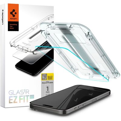 SPIGEN GLAS.tR EZ FIT Ochranné sklo Apple iPhone 15 Pro Max SPIGEN GLAS.tR EZ FIT Ochranné sklo Apple iPhone 15 Pro Max