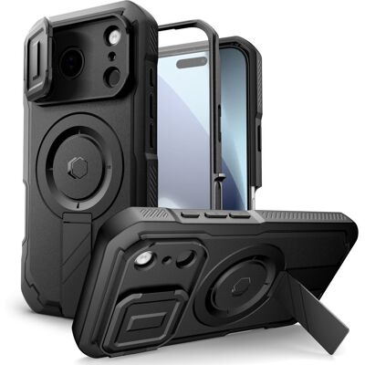 TECH-PROTECT KEVLAR MAGSAFE Odolný kryt Apple iPhone 17 Pro čierny TECH-PROTECT KEVLAR MAGSAFE Odolný kryt Apple iPhone 17 Pro čierny