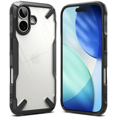 RINGKE FUSION X Kryt pre Apple iPhone 17 BLACK RINGKE FUSION X Kryt pre Apple iPhone 17 BLACK