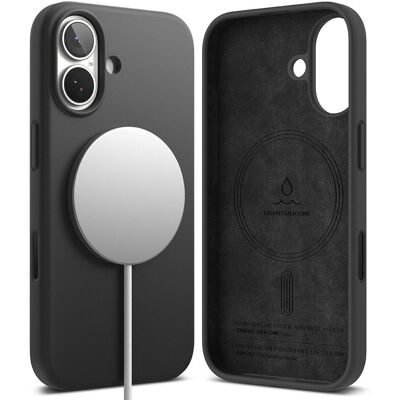 RINGKE SILICONE MAGSAFE Ochranný kryt Apple iPhone 17 BLACK RINGKE SILICONE MAGSAFE Ochranný kryt Apple iPhone 17 BLACK