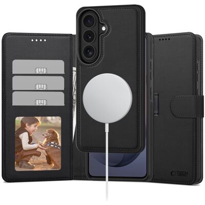 TECH-PROTECT WALLET MAGSAFE Puzdro 2v1 pre Samsung Galaxy S26 5G BLACK TECH-PROTECT WALLET MAGSAFE Puzdro 2v1 pre Samsung Galaxy S26 5G BLACK