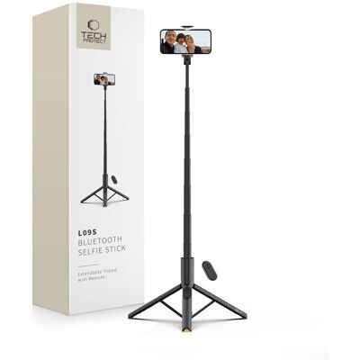 TECH-PROTECT L09S Selfie tyč so statívom BLACK TECH-PROTECT L09S Selfie tyč so statívom BLACK