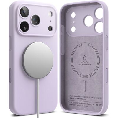 RINGKE SILICONE MAGSAFE Ochranný kryt Apple iPhone 17 Pro LIGHT PURPLE RINGKE SILICONE MAGSAFE Ochranný kryt Apple iPhone 17 Pro LIGHT PURPLE