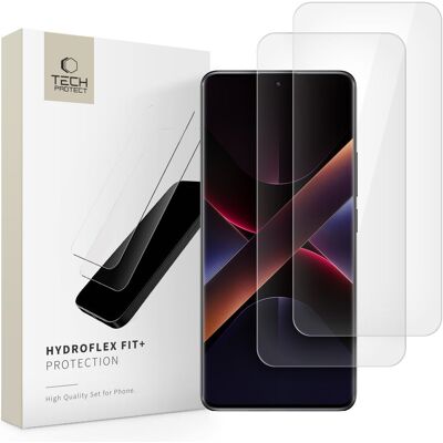 HOFI TECH-PROTECT HYDROFLEX FIT+ 2-PACK Fólia pre Xiaomi Redmi Note 14 Pro 5G / Redmi Note 14 Pro+ 5G / Poco X7 HOFI TECH-PROTECT HYDROFLEX FIT+ 2-PACK Fólia pre Xiaomi Redmi Note 14 Pro 5G / Redmi Note 14 Pro+ 5G / Poco X7