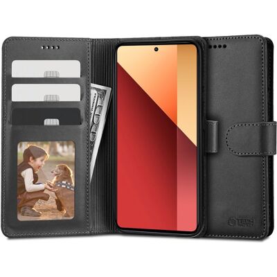 TECH-PROTECT WALLET Puzdro pre Xiaomi Redmi Note 13 Pro / Poco M6 Pro čierny TECH-PROTECT WALLET Puzdro pre Xiaomi Redmi Note 13 Pro / Poco M6 Pro čierny