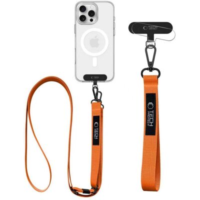 TECH-PROTECT C6S 2x Remienok na mobil COSMIC ORANGE TECH-PROTECT C6S 2x Remienok na mobil COSMIC ORANGE