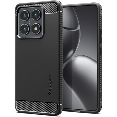SPIGEN RUGGED ARMOR Odolný kryt Xiaomi 14T MATTE BLACK SPIGEN RUGGED ARMOR Odolný kryt Xiaomi 14T MATTE BLACK