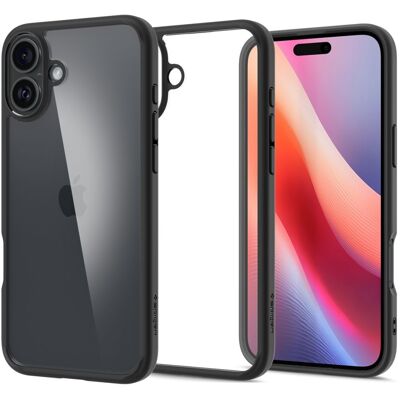 SPIGEN ULTRA HYBRID Apple iPhone 16 MATTE BLACK SPIGEN ULTRA HYBRID Apple iPhone 16 MATTE BLACK