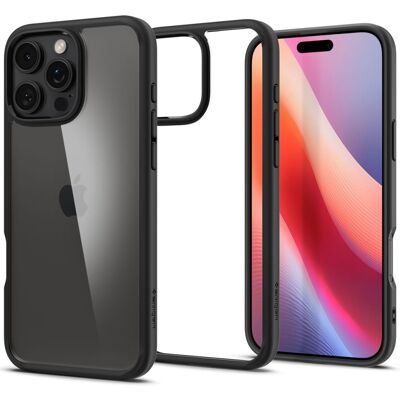 SPIGEN ULTRA HYBRID Apple iPhone 16 Pro MATTE BLACK SPIGEN ULTRA HYBRID Apple iPhone 16 Pro MATTE BLACK