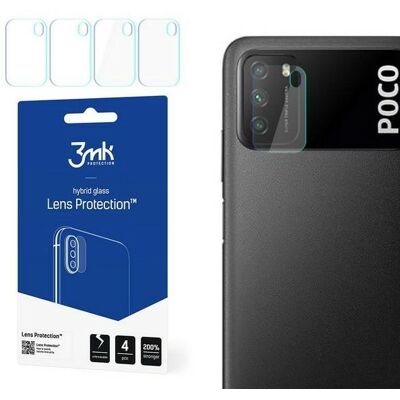 3MK 4x Tvrdené sklo pre fotoaparát Xiaomi Poco M3 3MK 4x Tvrdené sklo pre fotoaparát Xiaomi Poco M3