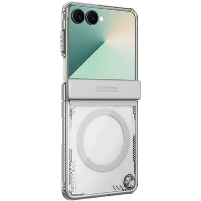 NILLKIN ICEBLADE Ochranný kryt s MagSafe Samsung Galaxy Z Flip7 5G priehľadný NILLKIN ICEBLADE Ochranný kryt s MagSafe Samsung Galaxy Z Flip7 5G priehľadný
