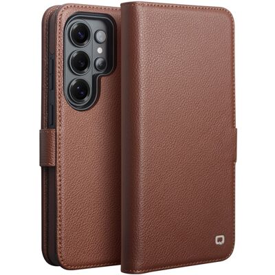 QIALINO MAGNETIC 2v1 Kožené puzdro a kryt pre Samsung Galaxy S26 Ultra 5G hnedé QIALINO MAGNETIC 2v1 Kožené puzdro a kryt pre Samsung Galaxy S26 Ultra 5G hnedé